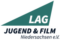 Öffnet den Servicebereich "Über diese Seite". Bildbeschreibung: Logo der LAG Jugend & Film Niedersachsen e. V.