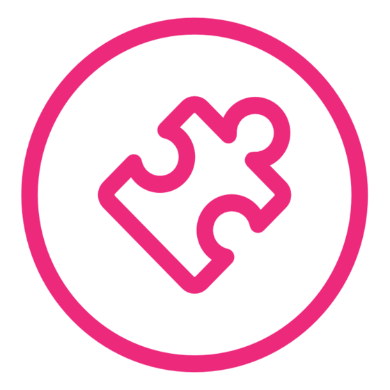 Öffnet den Servicebereich "Online Tools". Beschreibung: Ein rosa Puzzleteil in einem Kreis auf weißem Hintergrund. 