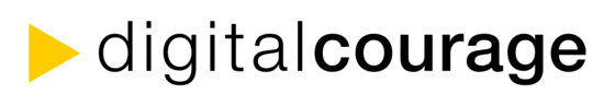 Öffnet den Servicebereich "Über diese Seite". Bildbeschreibung: Logo Digitalcourage